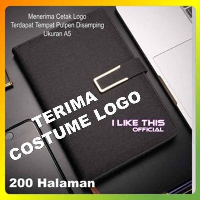 

New Buku Kerja Notebook Tulis Binder Agenda Catatan Memo Diary Bahan Kulit Sekolah Stationery