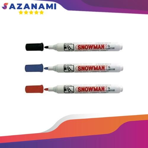 

New SNOWMAN SPIDOL PERMANENT MARKER G - 12