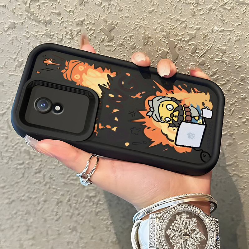 Casing Hp VIVO Y02 VIVO Y02A VIVO Y02T Case Softcase Kesing Situasi pekerja saat ini pola Casing sil