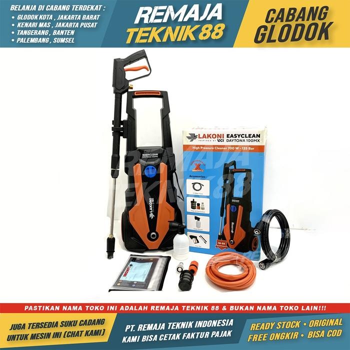 Ready MESIN CUCI MOBIL MOTOR / STEAM / JET CLEANER / LAKONI DAYTONA 100MX
