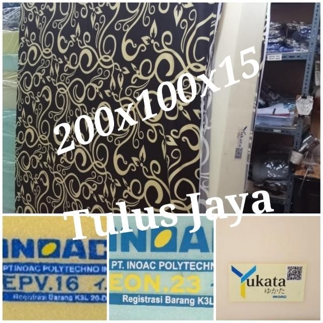 200x100x15 Topper/Kasur Busa INOAC YUKATA