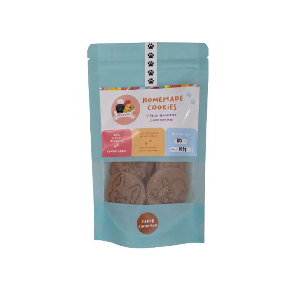 Blackie and Zeela Cookies Carob Cinnamon Dog Treats