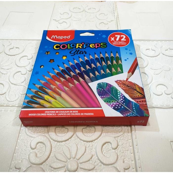 

MAPED PINSIL WARNA COLOR'PEPS STAR 72 COLOUR