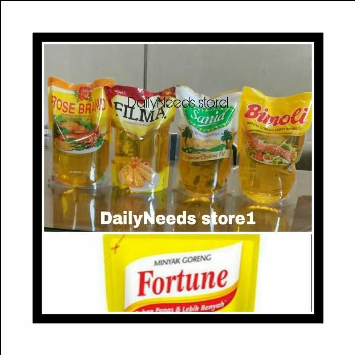 

Pilihan- Minyak Goreng 2 Liter Bimoli Filma Sania Rosebrand 2 Ltr Eceran Dus