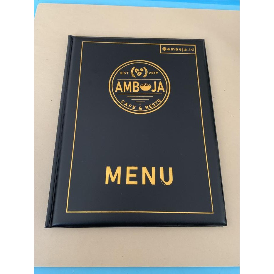 

TERBARU! Buku menu restoran pesanan atas nama ibu maya