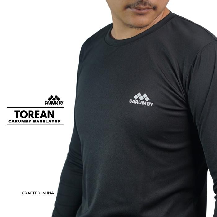 Pilihan- Baju Baselayer Manset Kaos Lengan Panjang Pendek Olahraga Outdoor Gunung Hiking