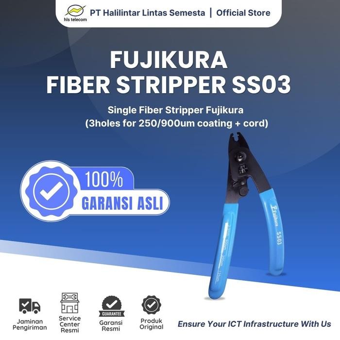 

SALE Fujikura Fiber Stripper SS03 Pengupas Kabel Optik 3 Holes