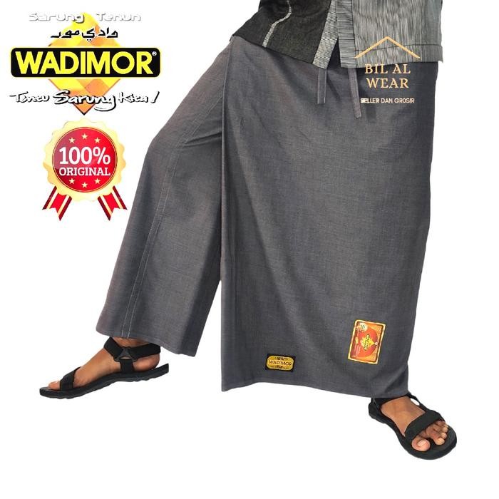 Pilihan- Sarung Celana Wadimor Abu Abu Polos Cod Gratis Ongkir Muslim Hitam Dewasa Nyaman Pria