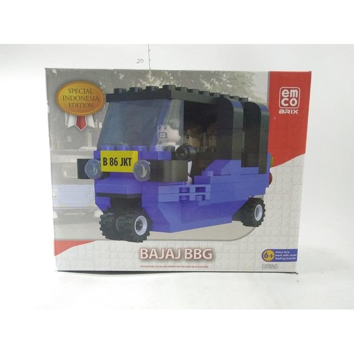 Pilihan- Emco Brix Special Indonesia Edition Bajaj Bbg Blue Sni New