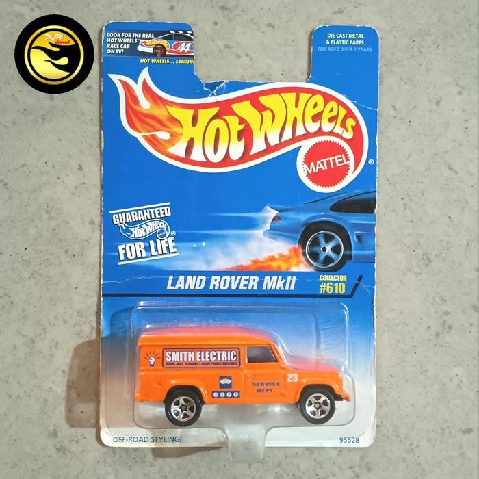 Pilihan- Hot Wheels Hotwheels Land Rover Mkii Mk Ii Smith Electric # 610 Orange