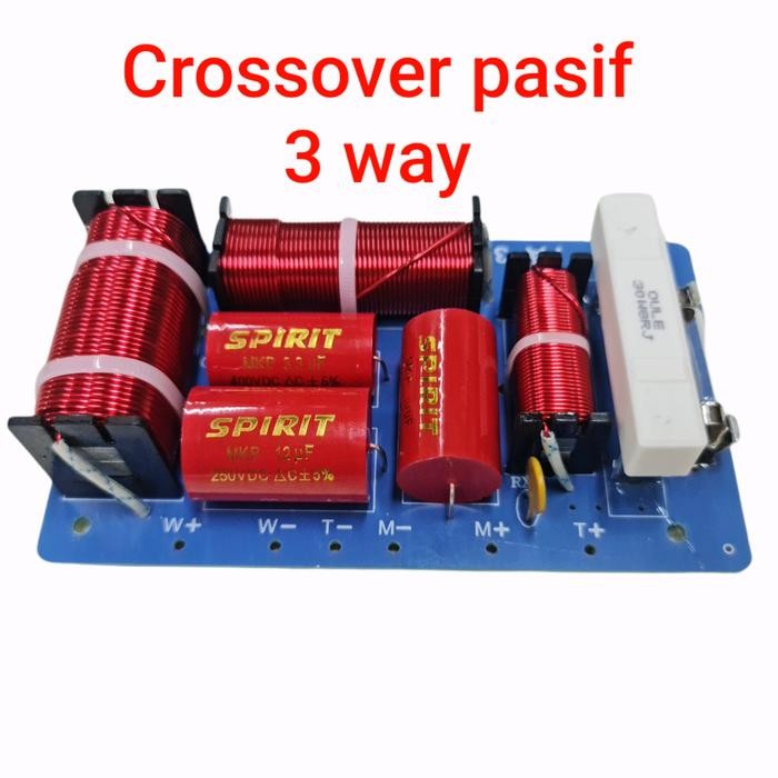 CROSOVER PASIF 3 WAY SPIRIT UNTUK SPEAKER UKURAN 10/12/15 INCH