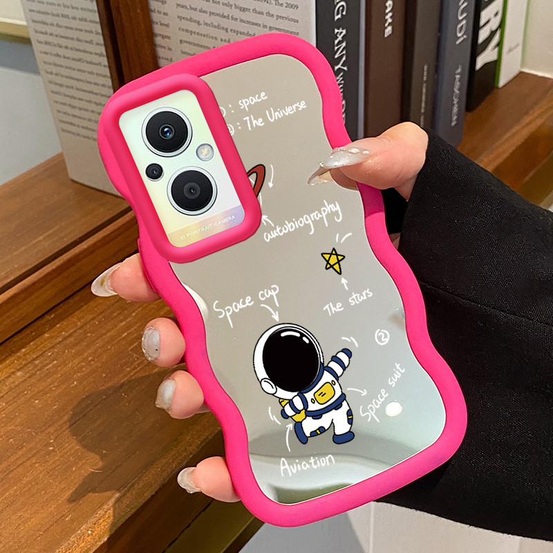 Casing Untuk OPPO Reno 7Z 5G Reno 8Z 5G Reno 7 lite 5G Reno 8 Lite 5G Case Casing Astronot Inggris P