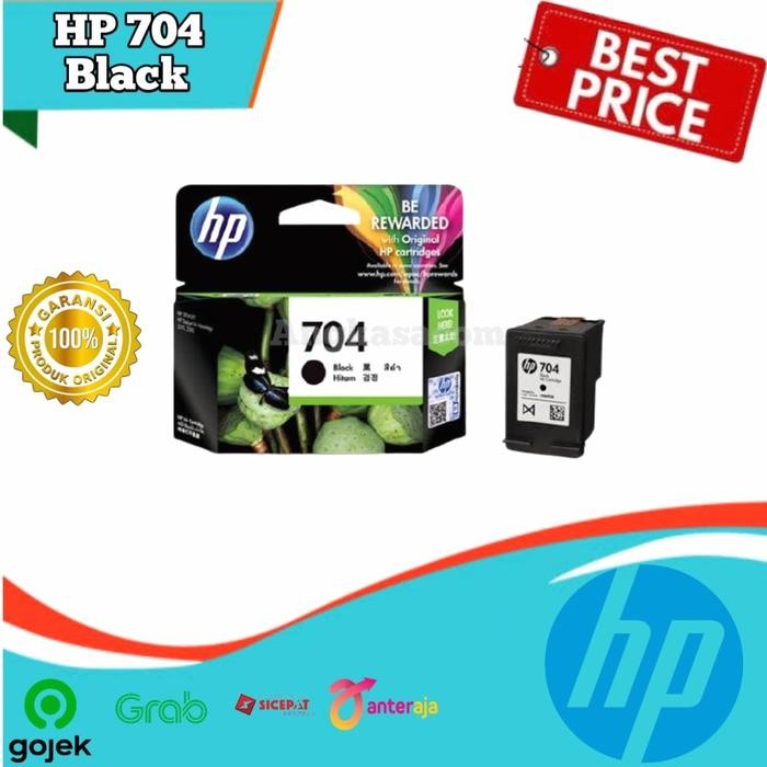 Cartridge Tinta Hp 704 Black