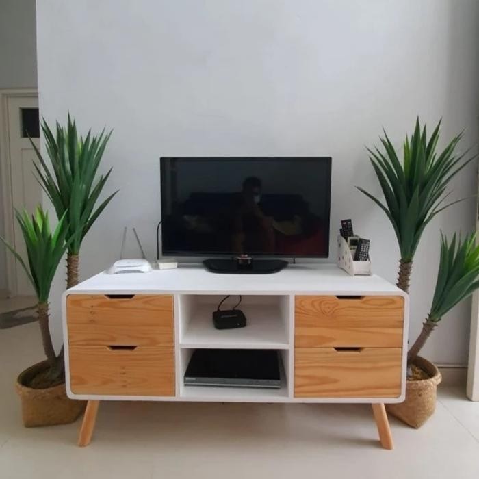 RAK TV RAK SERBAGUNA KAYU JATI BELANDA