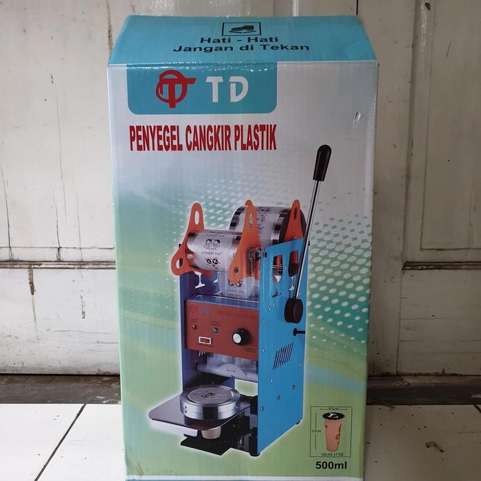Manual Cup Sealing Machine 500cc / Mesin Press Gelas Plastik 500ml