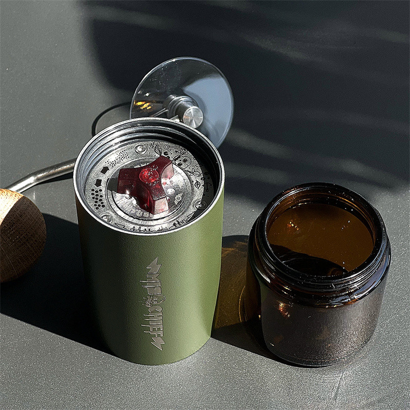 Mischief High Quality Manual Coffee Grinder Coffee Grinding Machine Burr Mill Grinder Mini Bean Mill