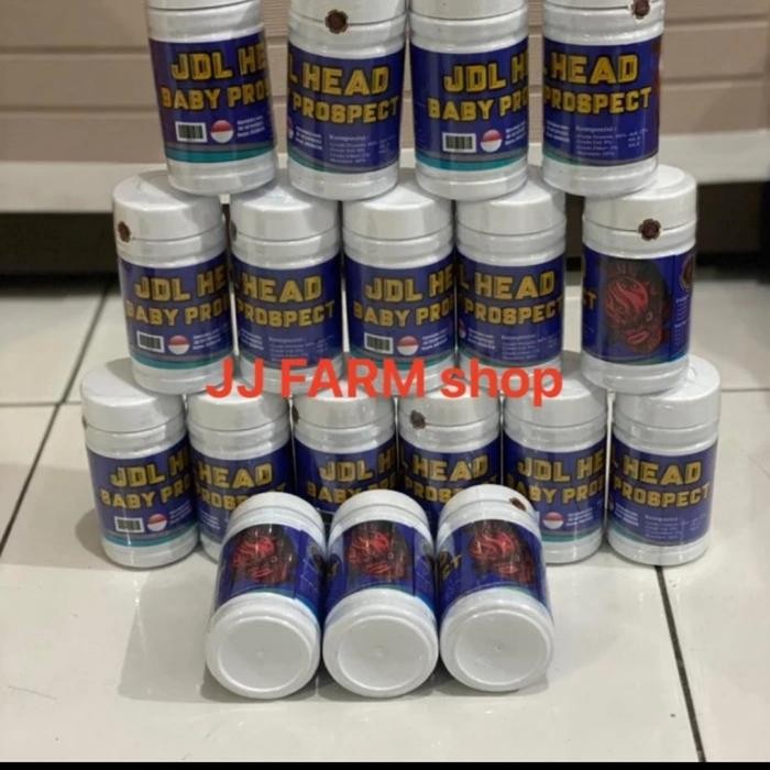 PELET JDL BABY PROSPEK HEAD JDL PLATINUM JENONG MUTIARA BODY IKAN ASLI