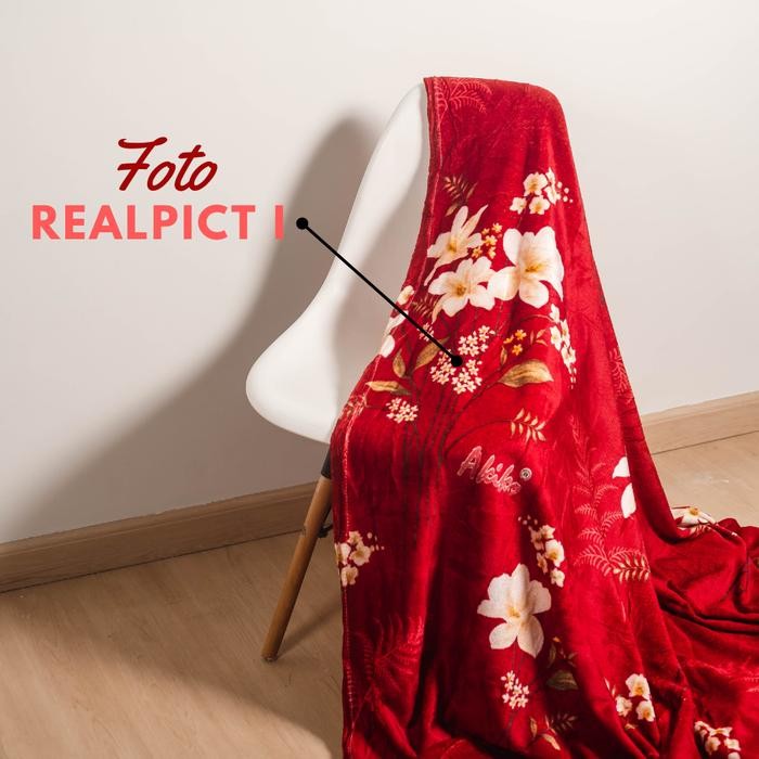 Akiko - Selimut Bulu Sutra Halus Lembut 150x200 Motif
