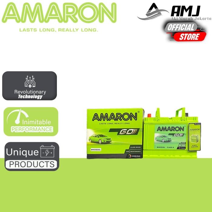 Amaron GO Aki Mobil Hyundai Trajet NS70L / 65D26L - 65Ah Aki Kering