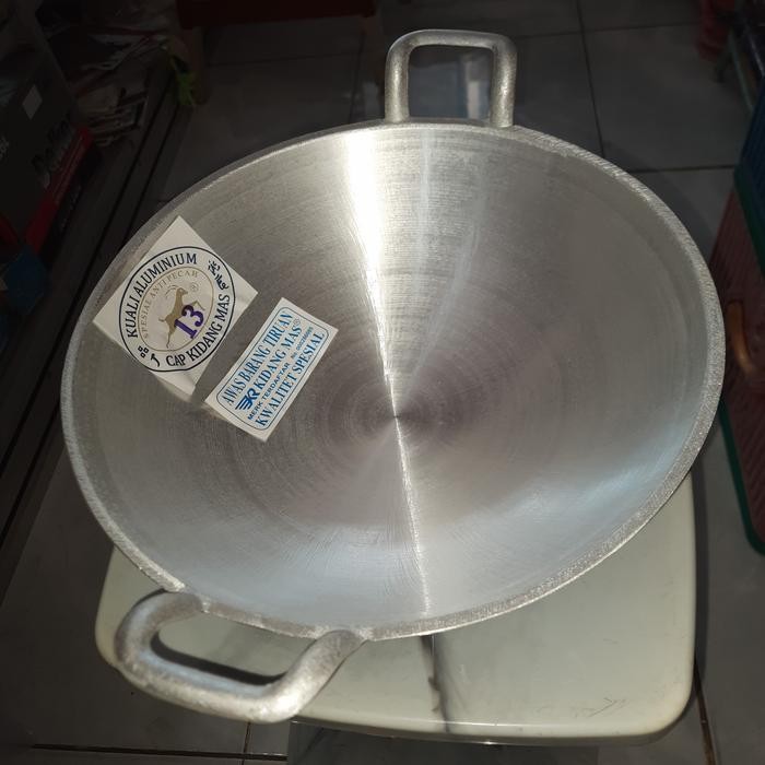 Terbaik Wajan Kidang Mas Asli 13 Waja Tebal 100% Ori
