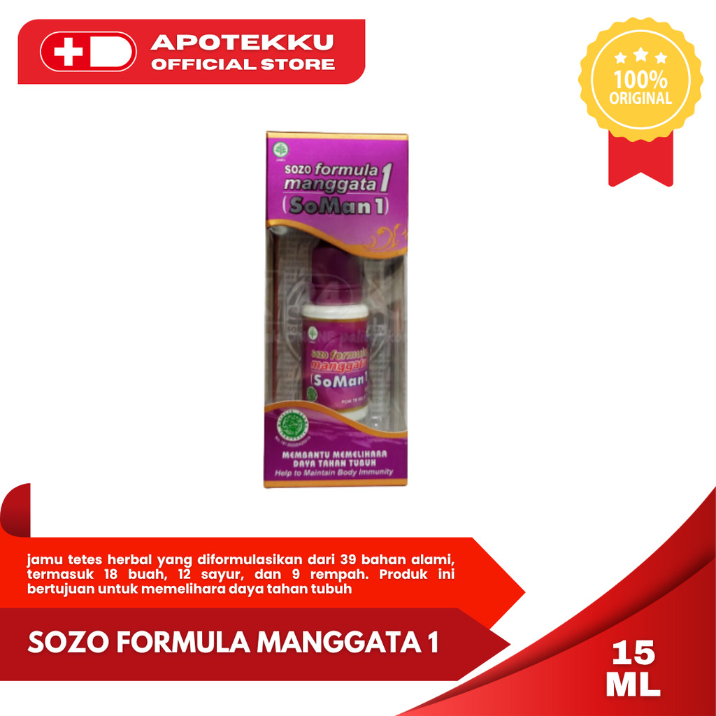SOZO FORMULA MANGGATA 1 15ML
