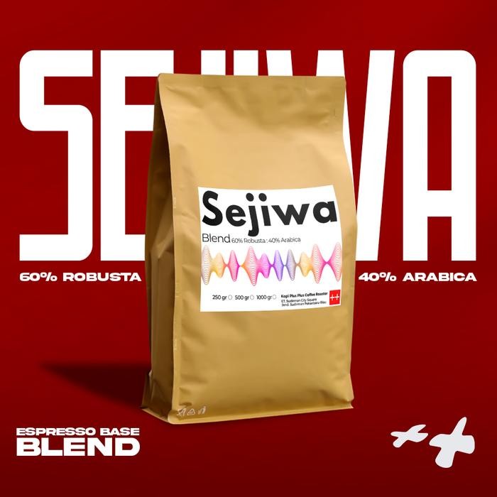 Sejiwa Blend Espresso Es Kopi Susu 250Gr Biji Kopi Bubuk Roasted Beans Promo 