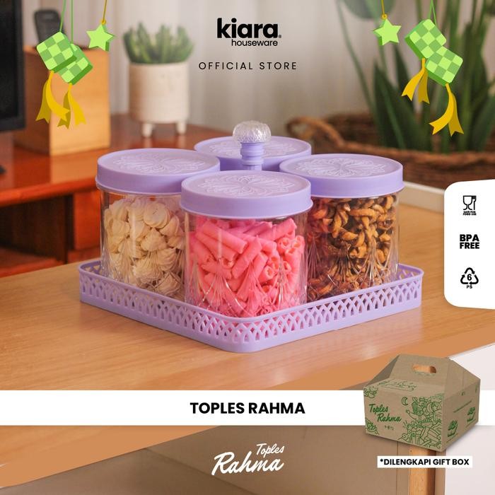 CJP Kiara - Toples Rahma Toples Lebaran minimalis plastik Set Nampan
