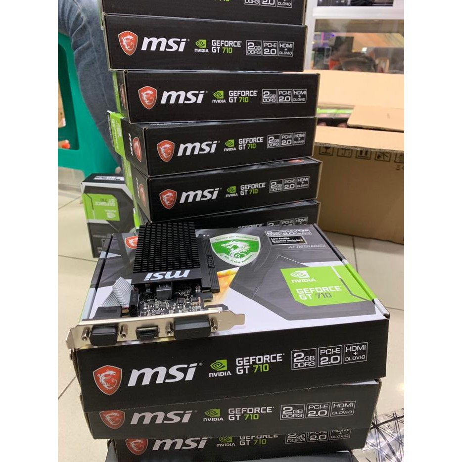 VGA MSI GT 710 2GB DDR3 LOW PROFILE