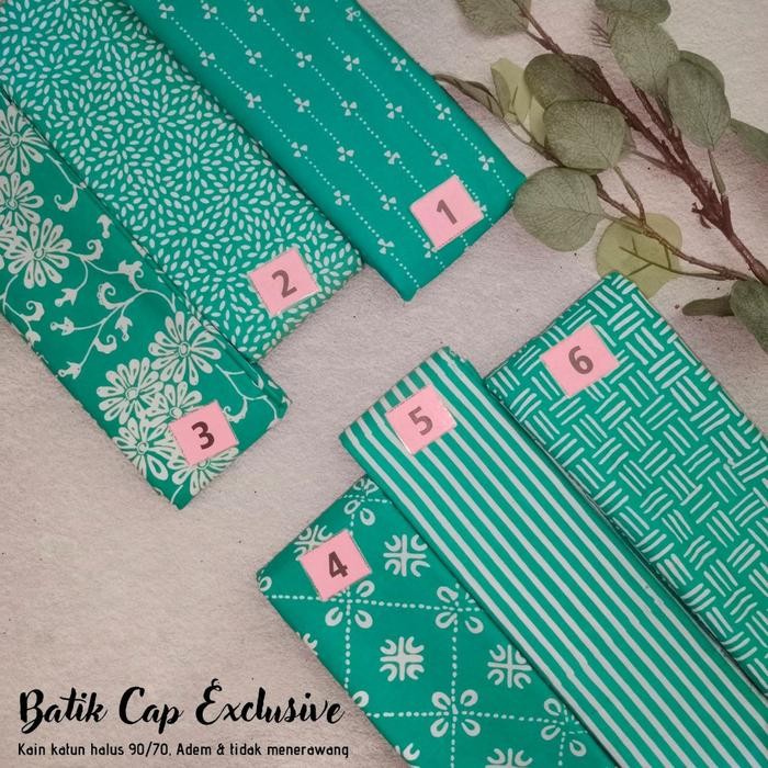 Kain Batik Cap Handmade Serian Tosca Putih (26)