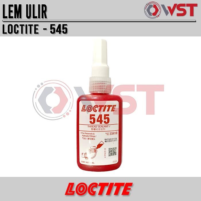 Lem Pipa Besi Loctite 545 / Lem Pneumatic & Hydraulic Fitting
