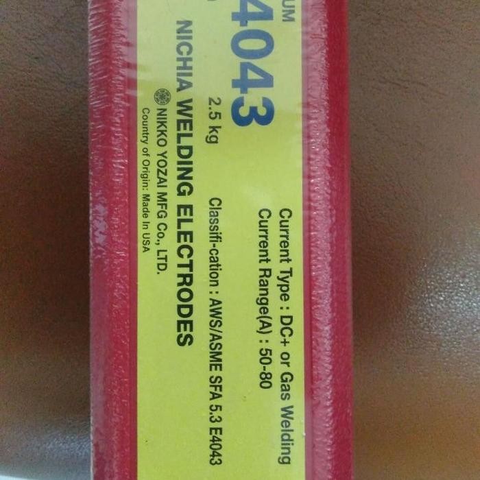 Kawat las aluminium NS-4043 NICHIA uk 3.2 mm