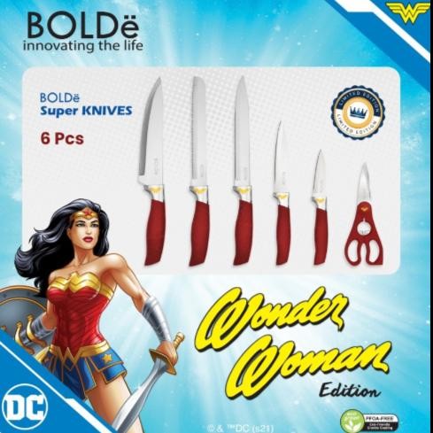 BOLDe Super Knive Set Wonder Woman - PISAU SET