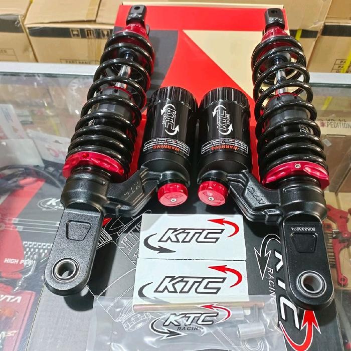Menarik Shock Ktc Racing Extreme 350Mm New Pcx 150 Cbs Abs/ Shockbreaker Ktc Extreme Tabung Atas 350