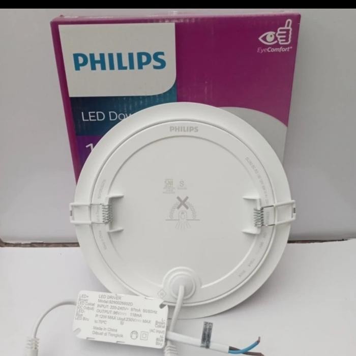 LAMPU DOWNLIGHT LED PANEL PHILIP 4W 6W 9W 12W CEILING PLAFON INBOW