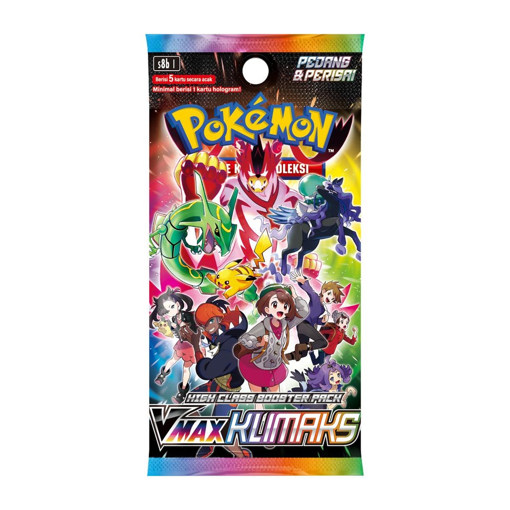 READY Kartu Pokemon VMAX Klimaks S8b High Class Booster Pack TCG G00D QU4LITY