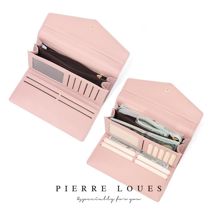 Dompet Panjang Wanita Kulit PU PIERRE LOUES Keysa Wallet