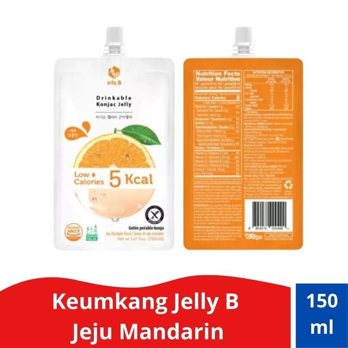 ORIGINAL Jelly B Keumkang Jeju Mandarin 150 ml - Diet Konjac Rasa Jeruk