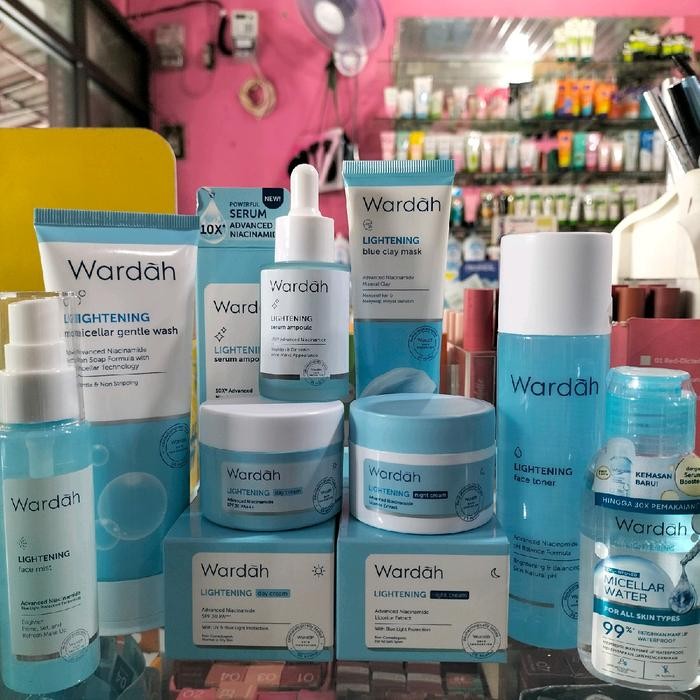 PROMO Wardah Paket Lightening 3in1/ 4in1 / 6in1 / 8in1 Facial
