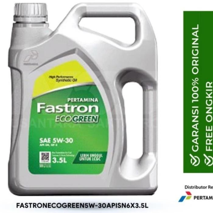 OLI FASTRON ECOGREEN 5W-30 KEMASAN 3,5 LITER