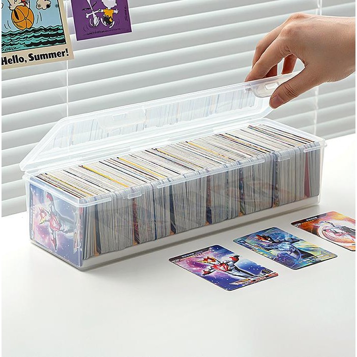 AnakPastiSuka- Tcg Card Storage Box Kotak Kartu 700+ Pokemon Mtg Yugioh