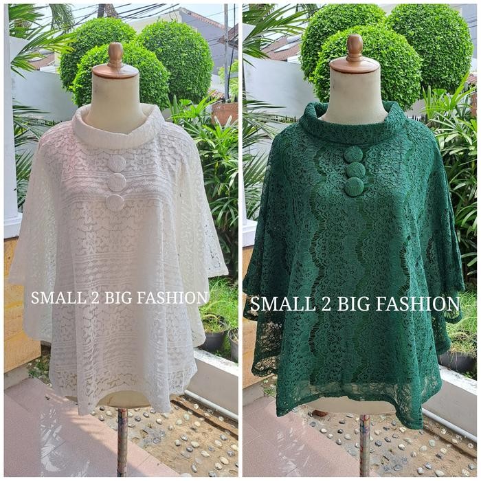 TERLARIS kebaya big jumbo / atasan brokat big size merah / baju jumbo bigsize READY STOCK