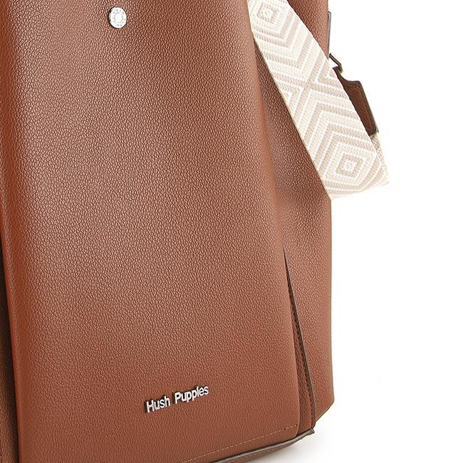 STOK TERBATAS  HUSH PUPPIES TAS WANITA FRANCES II SATCHEL (L) CAMEL TERJANGKAU