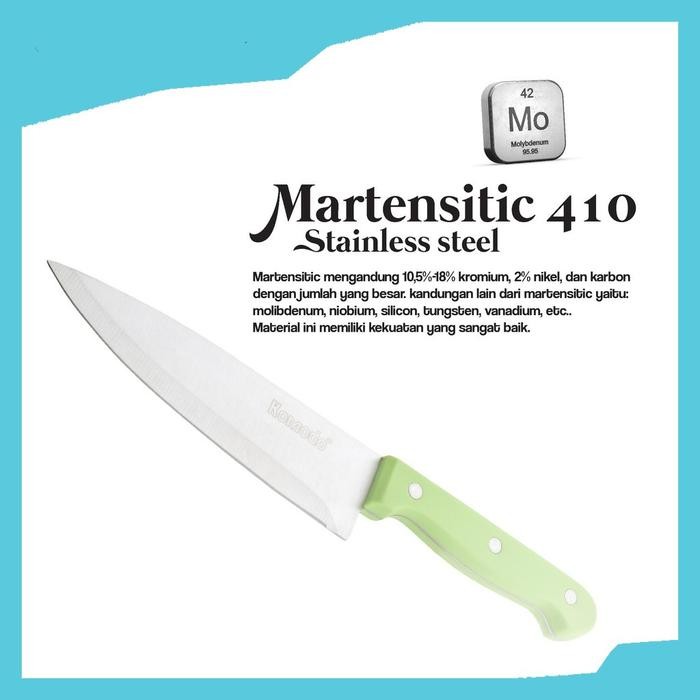 ztdl- Pisau Euro Stainless Merek Komodo