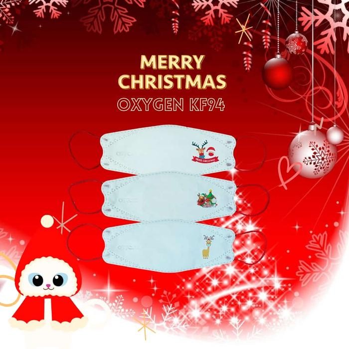 KJB masker natal christmas OxyGen KF94