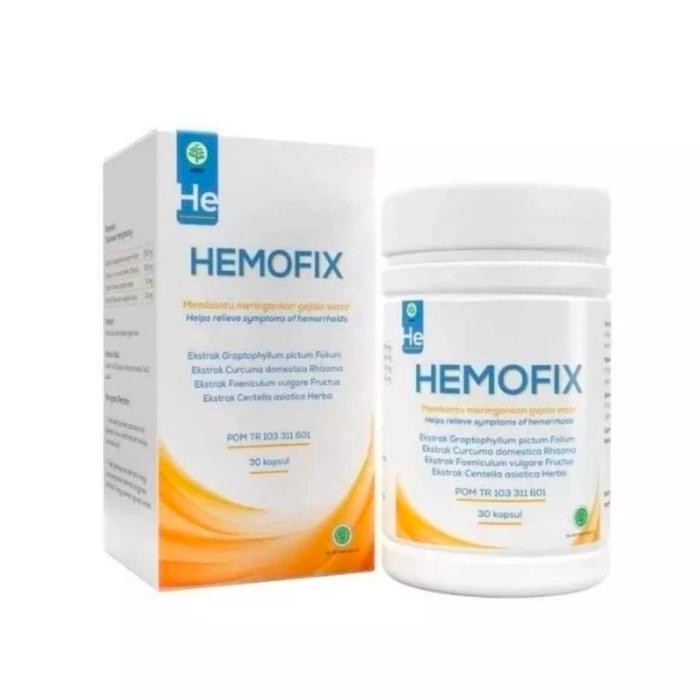 HEMOFIX Wasir Asli Original Obat Wasir Dan Ambeien