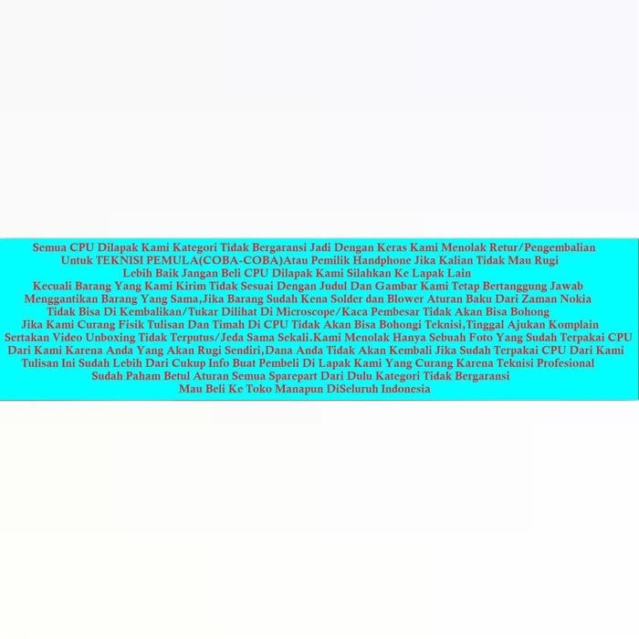 IC CPU SM7125 100-AB OPPO RENO 4 - REDMI NOTE 9PRO ORIGINAL TESTED