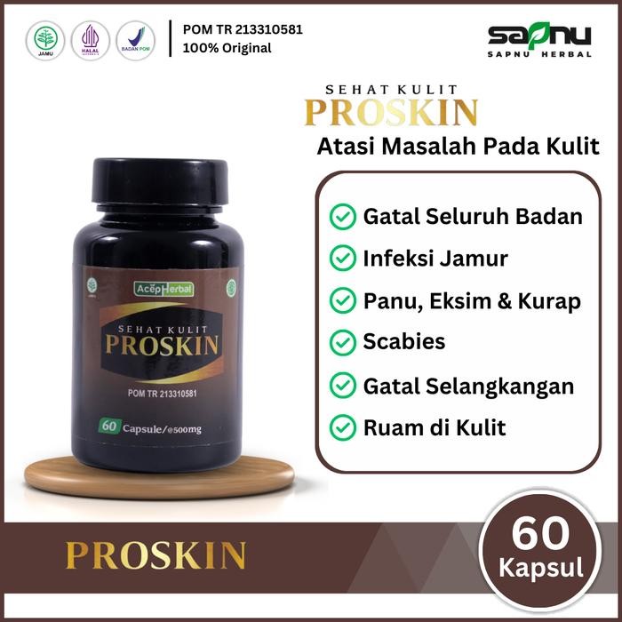 dgsc- Proskin , Sehat Kulit Proskin , Kapsul Binahong , Obat Mangatasi Masalah Kulit, Obat