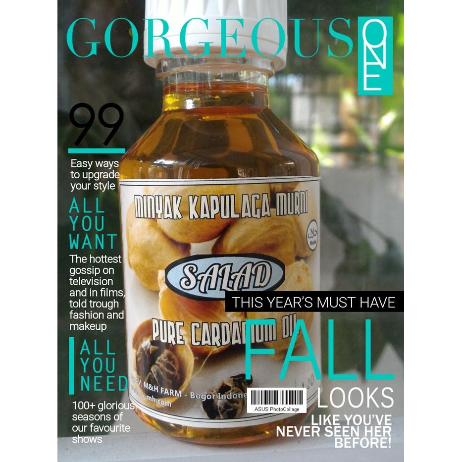 MINYAK KAPULAGA MURNI/PURE CARDAMOM OIL