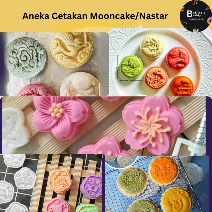 Cetakan Mooncake nastar Kue Kering