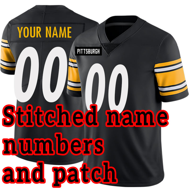 Stitched American Football Jersey Custom Detroit,Buffalo,Dallas,Houston,Kansas